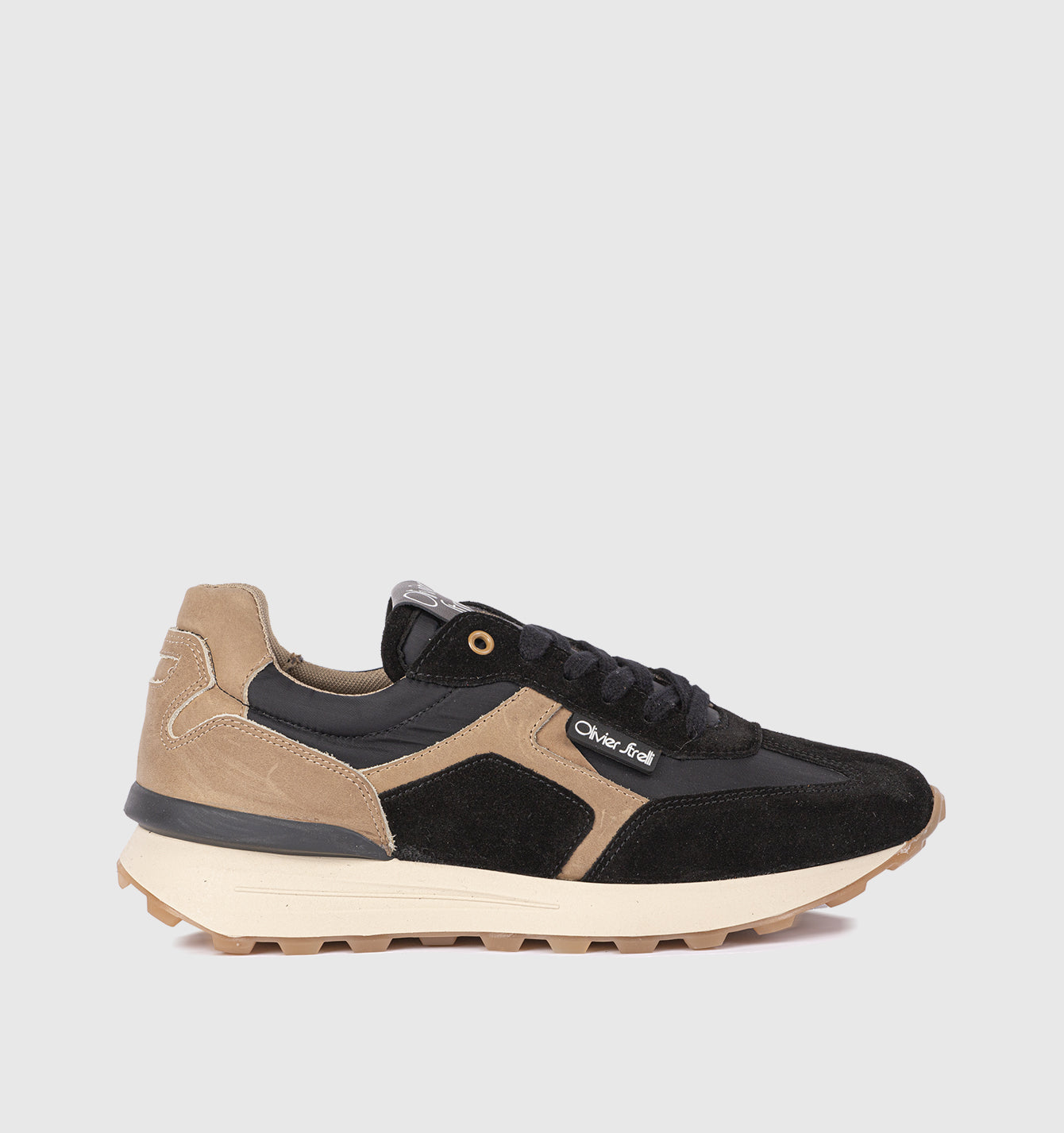 Men black Sneakers 24WH40-01